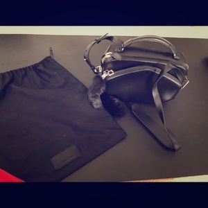 Alexander Wang
Rafael leather and rabbit box bag